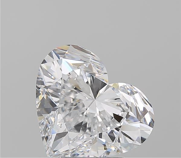 Heart 5.00ct IF D 3 EX NONE - GIA