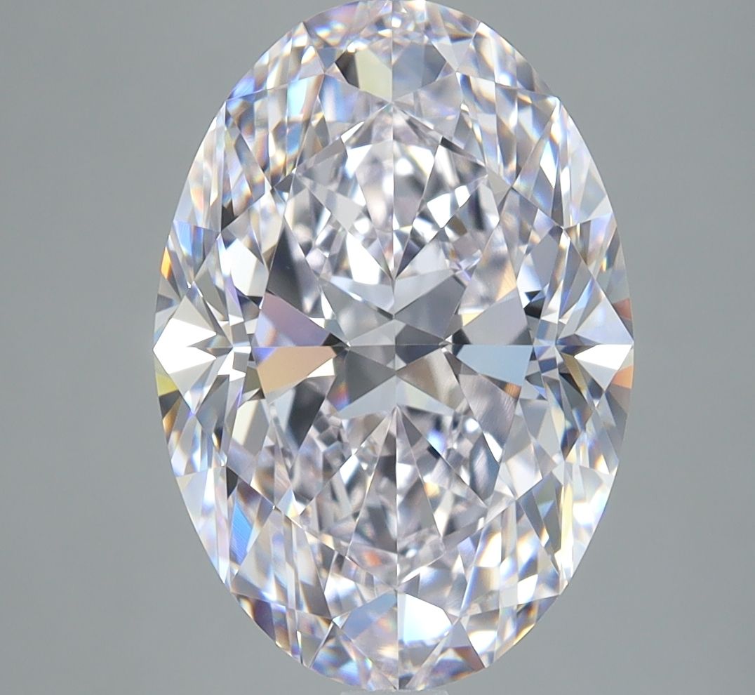 Oval 5.00ct IF D 3 EX NONE - GIA