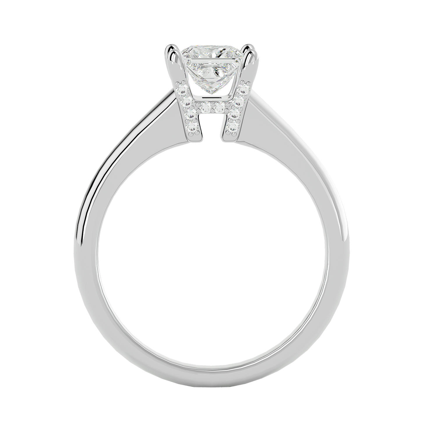 Princess 0.8ct & small