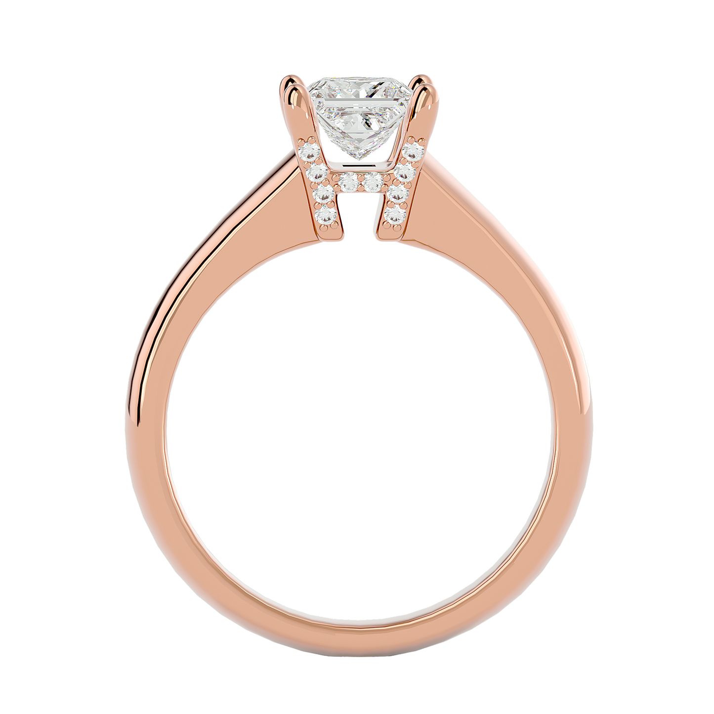 Princess 0.8ct & small