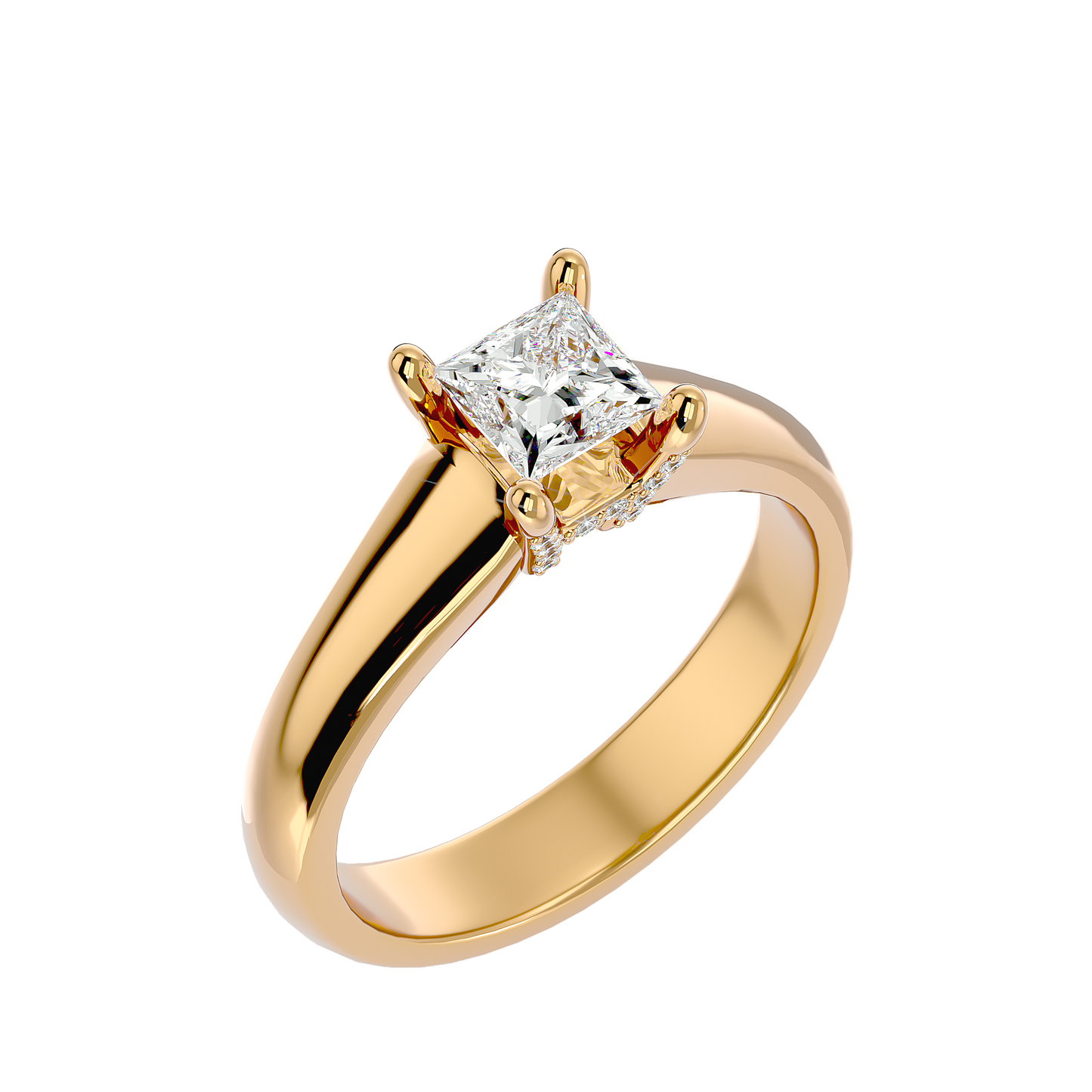 Princess 0.8ct & small