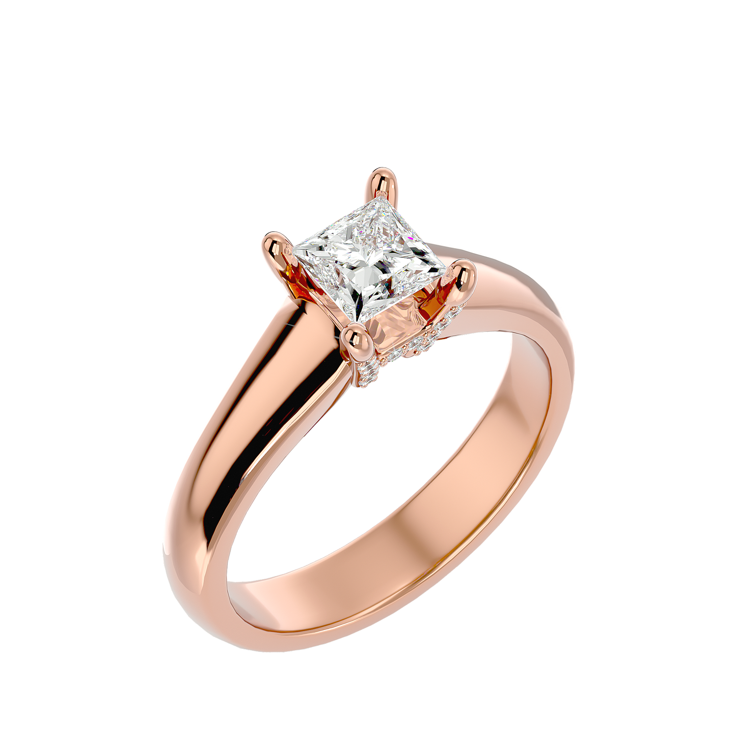 Princess 0.8ct & small