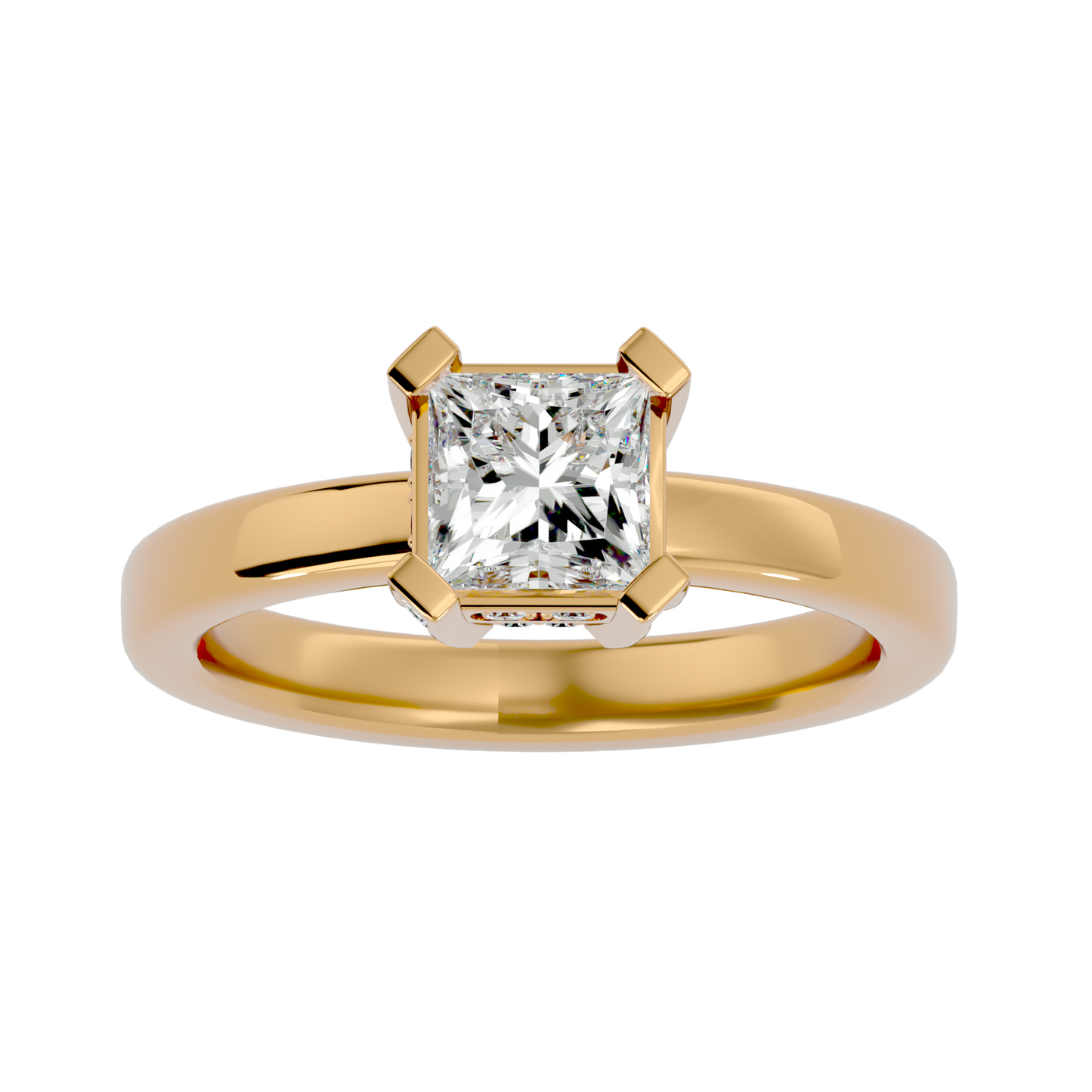 Princess 1.15ct & smalls - 5.5 grams