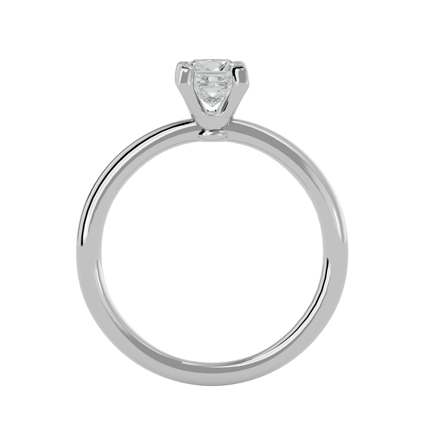 Princess 0.80ct + 2 small - 3.7 grams