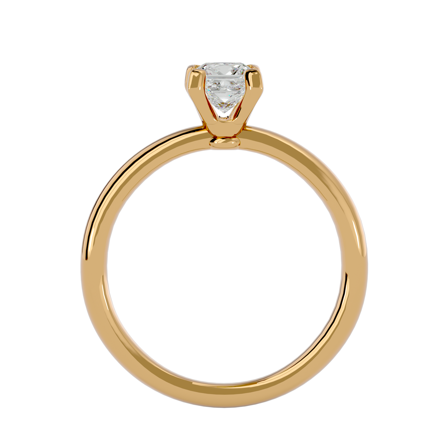 Princess 0.80ct + 2 small - 3.7 grams