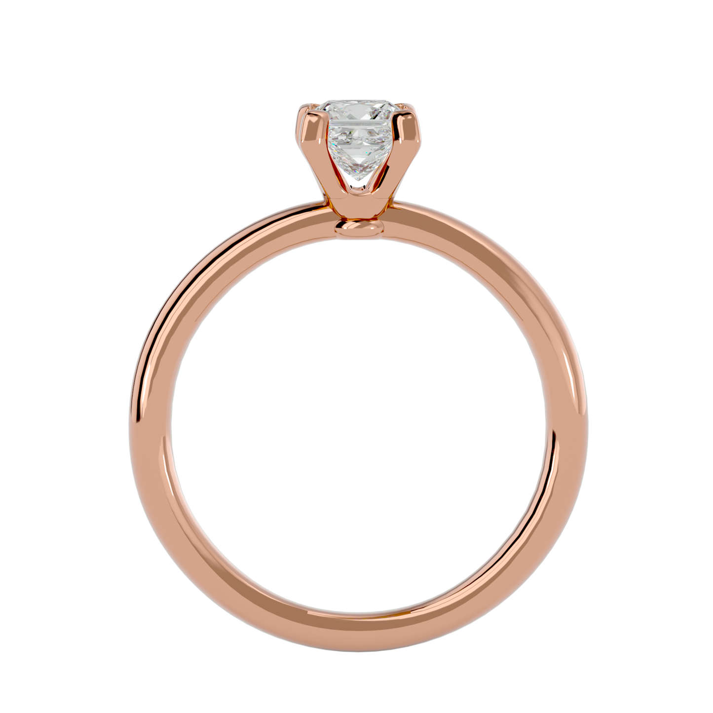 Princess 0.80ct + 2 small - 3.7 grams
