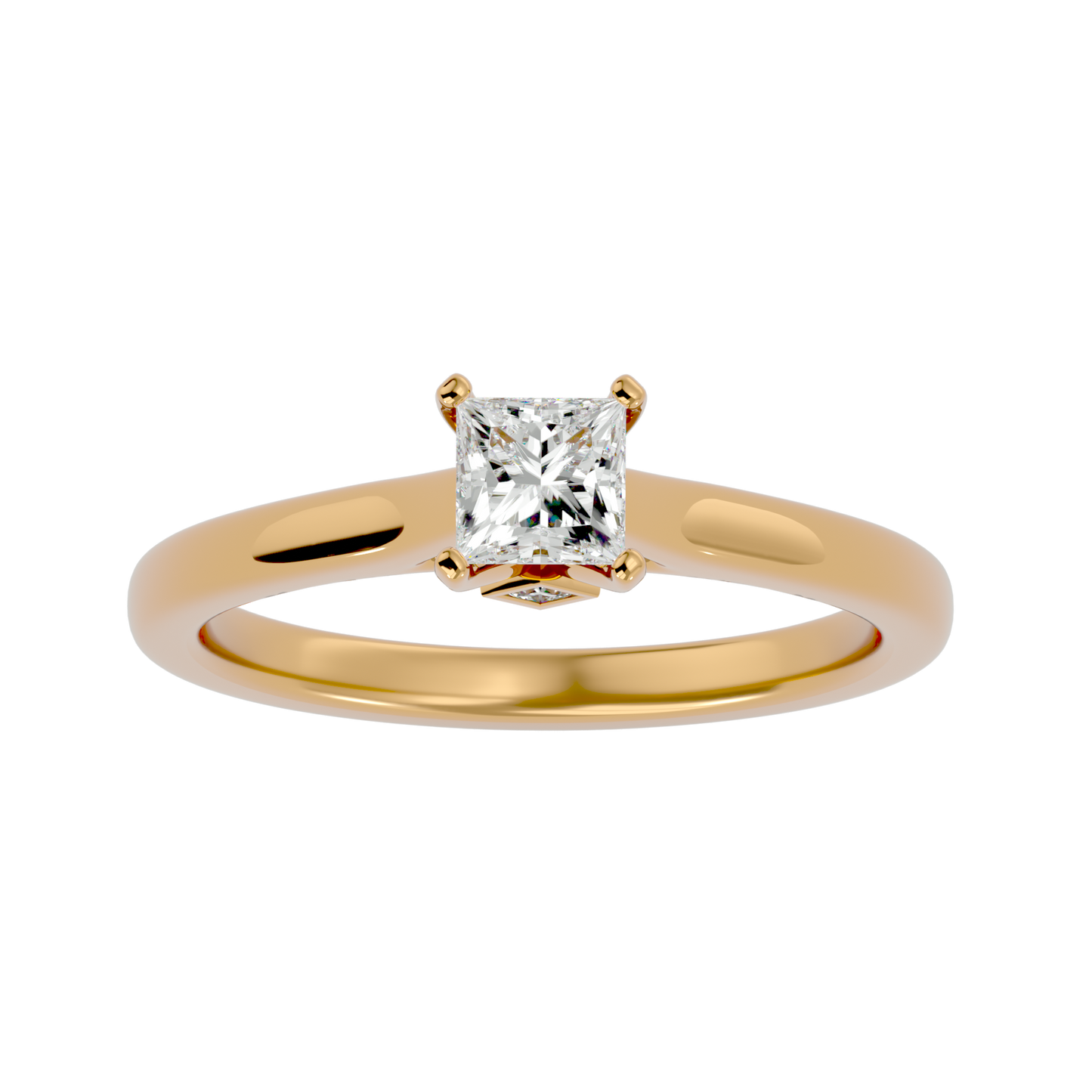 Princess 0.55ct +2 smalls - 3.20 grams