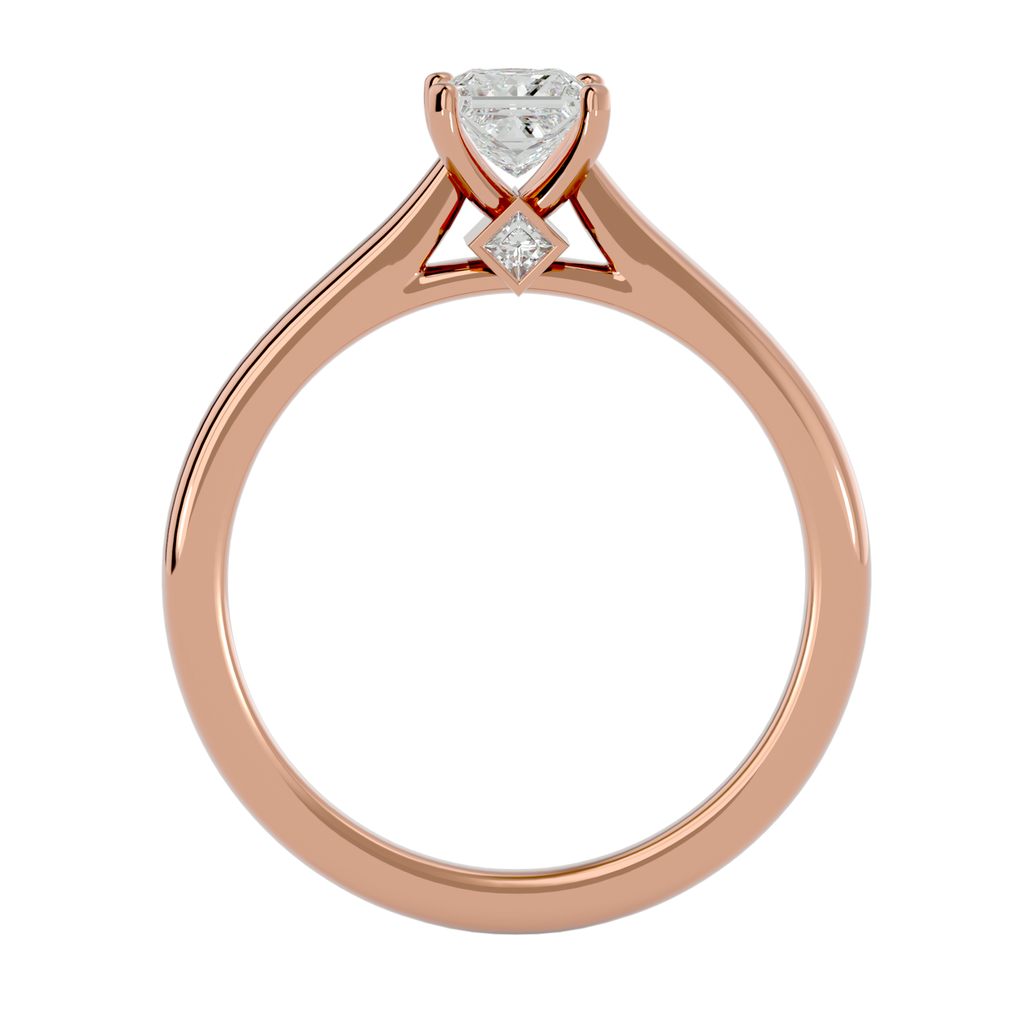 Princess 0.55ct +2 smalls - 3.20 grams