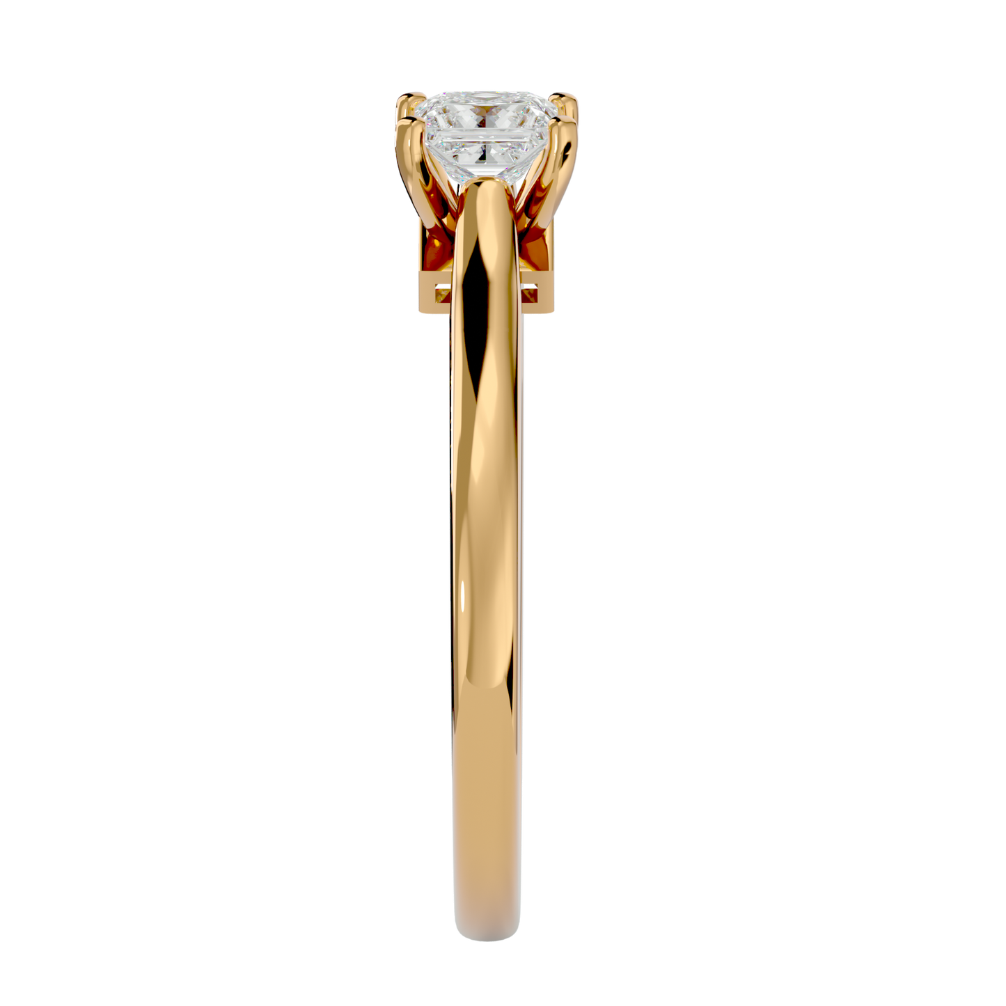 Princess 0.55ct +2 smalls - 3.20 grams