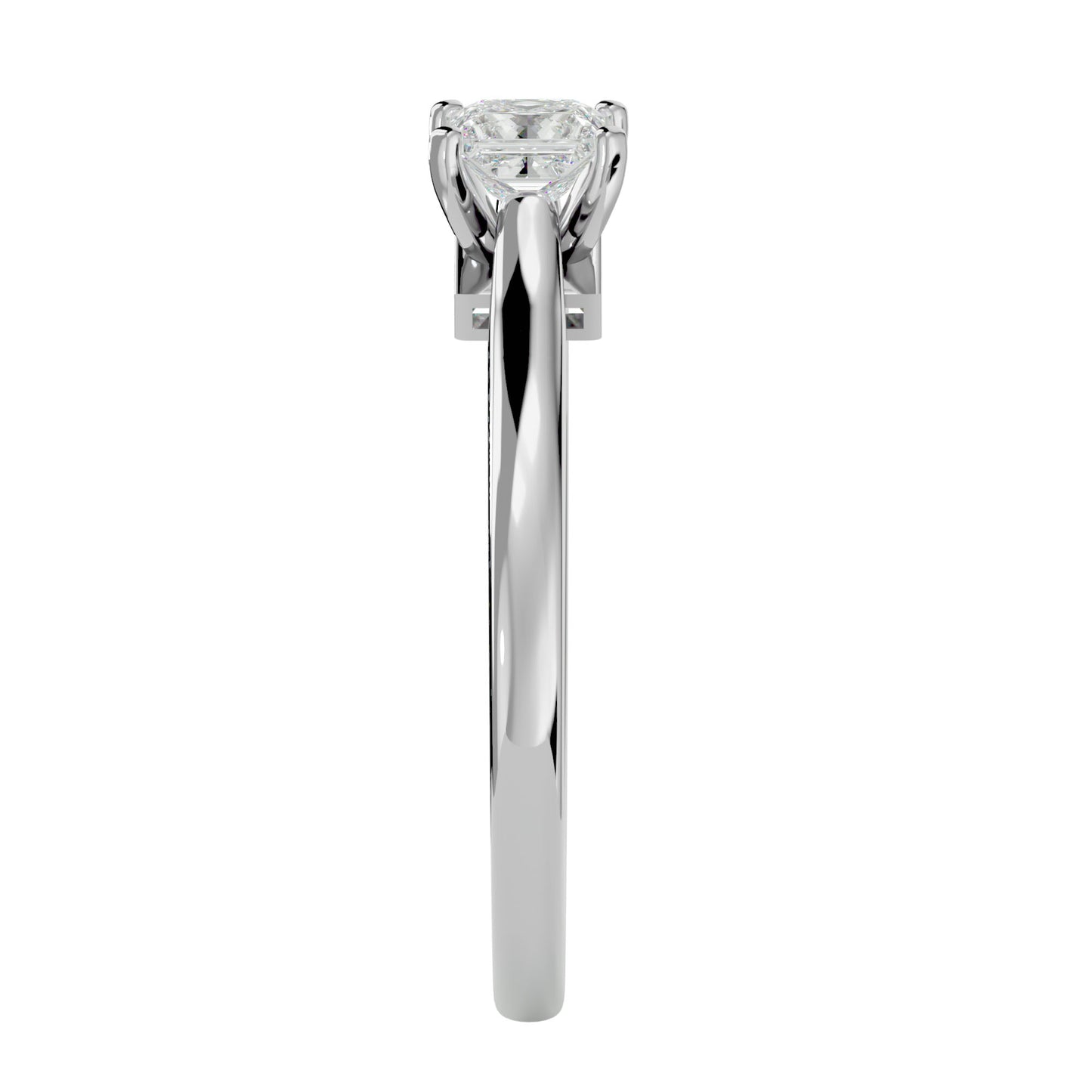 Princess 0.55ct +2 smalls - 3.20 grams