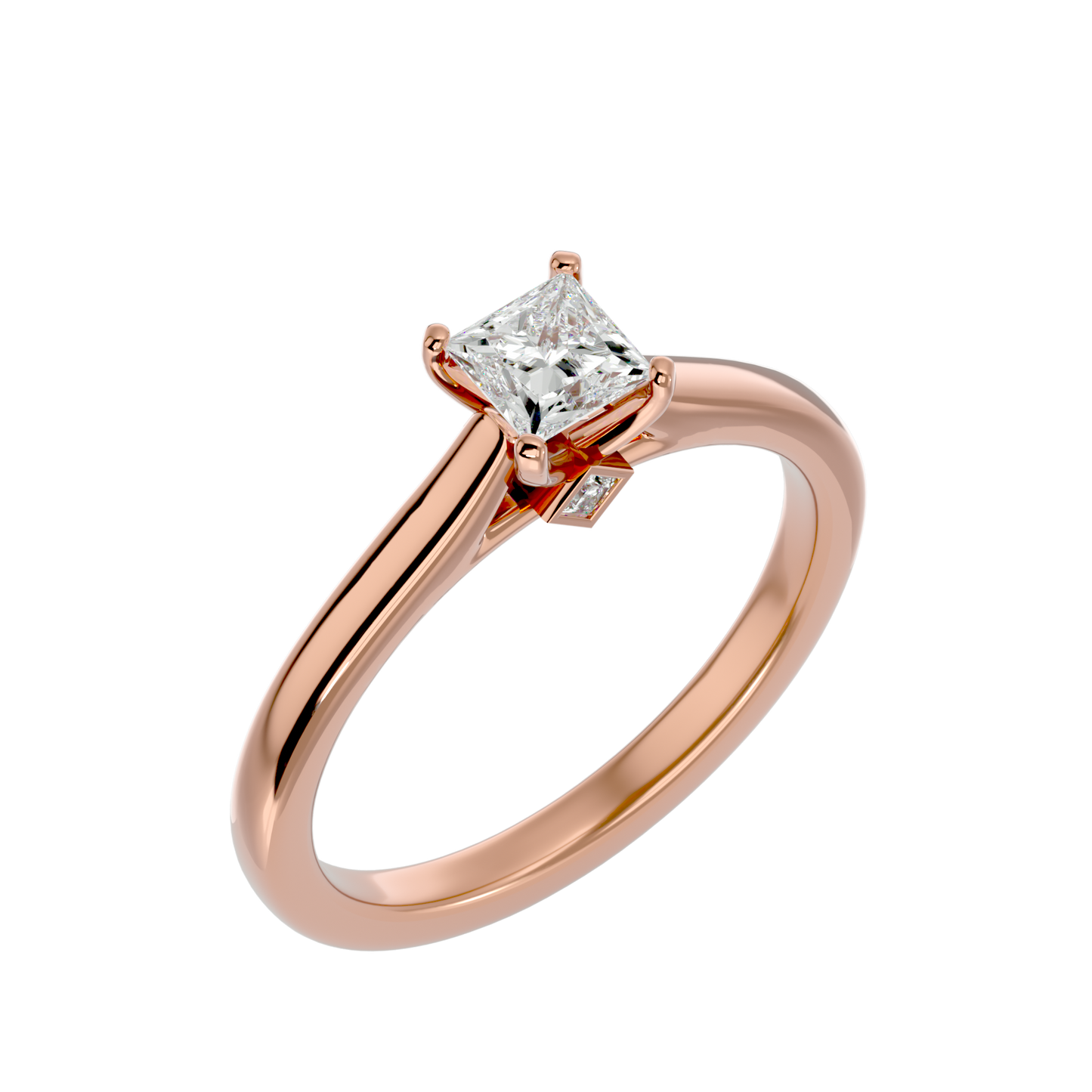 Princess 0.55ct +2 smalls - 3.20 grams