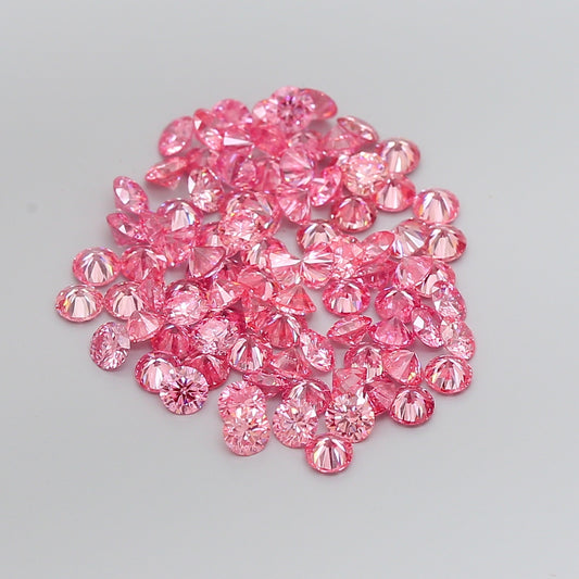 Melee Vivid Pink Lab Diamonds - Fantasy Color / VS Clarity