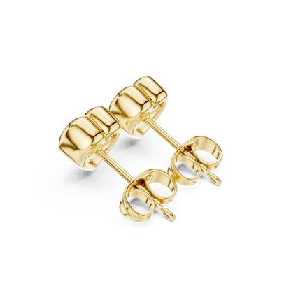 Diamond stud earrings "Heart"