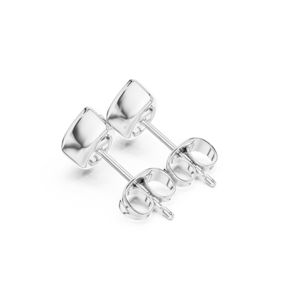 Diamond stud earrings "Pear"