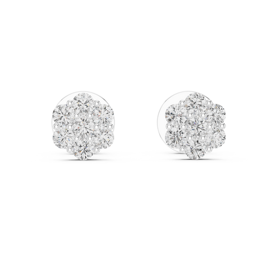 Diamond stud earrings "Small"
