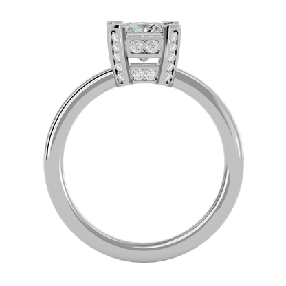 Princess 1.15ct & smalls - 5.5 grams