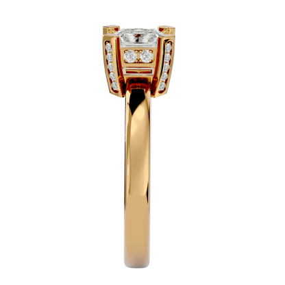 Princess 1.15ct & smalls - 5.5 grams