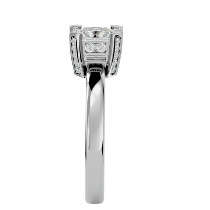 Princess 1.15ct & smalls - 5.5 grams