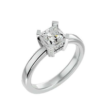 Princess 1.15ct & smalls - 5.5 grams