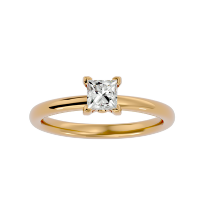 Princess 0.80ct + 2 small - 3.7 grams