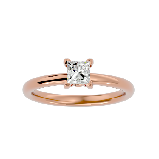 Princess 0.80ct + 2 small - 3.7 grams